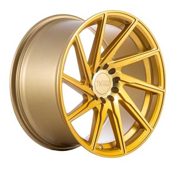 F1R F29 18x9.5 - Machine Gold Wheel-3