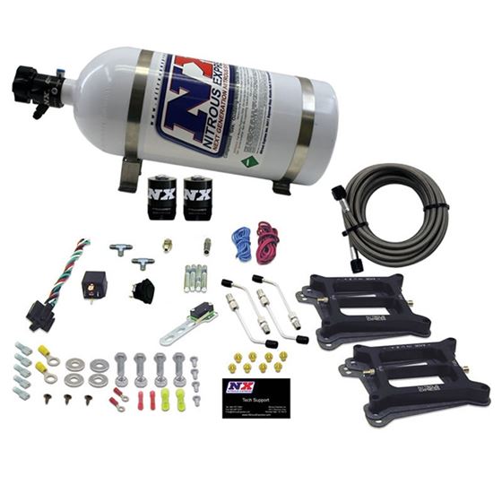 Nitrous Express Dual 4150/Alcohol Nitrous Kit (100