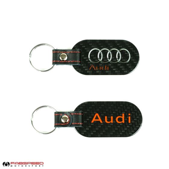 Fabspeed Audi Black, Silver, Red Carbon Fiber Keyr