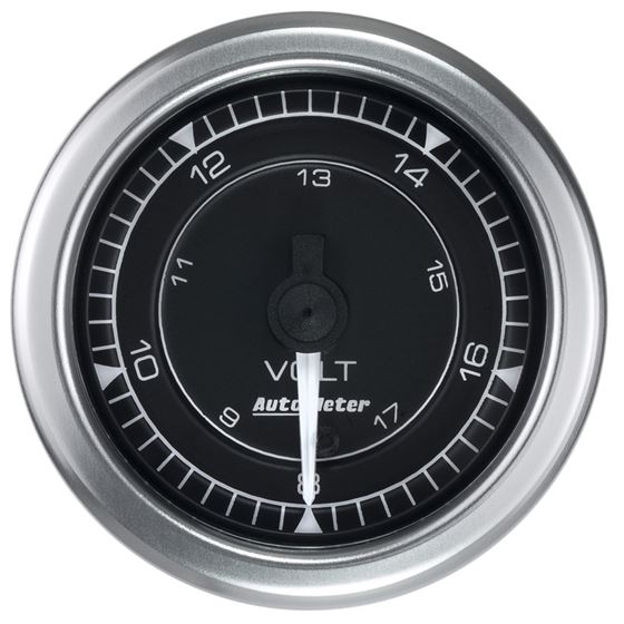 AutoMeter Chrono 2-1/16in 18V Voltmeter Gauge(8191