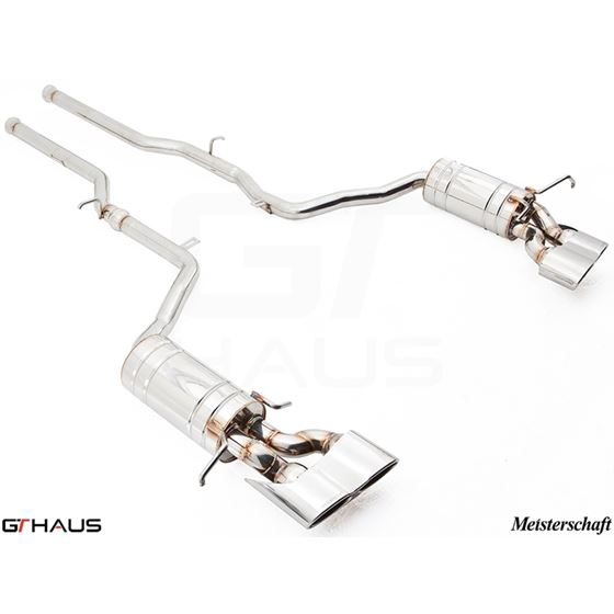 GTHAUS GT Racing Exhaust- Stainless- ME0221218