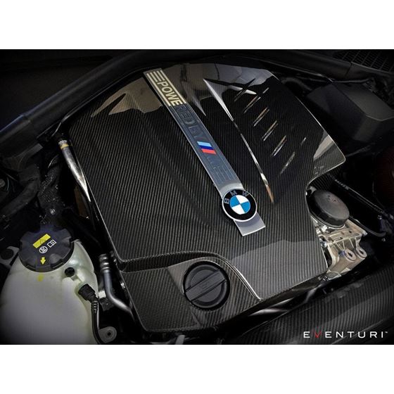 Eventuri BMW F-Chassis N55 Black Carbon Engine-3