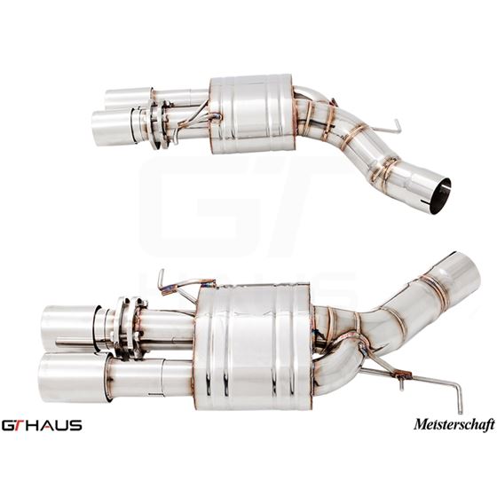 GTHAUS Super Light GT Racing Exhaust- Stainless-3