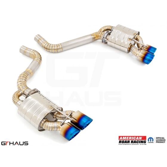 GTHAUS American Roar Racing series GTS Exhaust; 4x