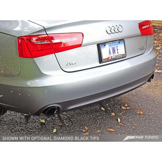 AWE Touring Edition Exhaust for Audi C7 A6 3.0T-3
