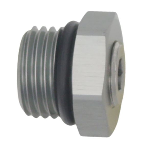 DeatschWerks 6AN ORB Male Plug Fitting with 1/8in