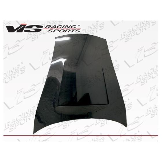 VIS Racing GTO Style Black Carbon Fiber Hood-3