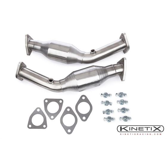 Kinetix Racing High Flow Catalytic Converter Set (