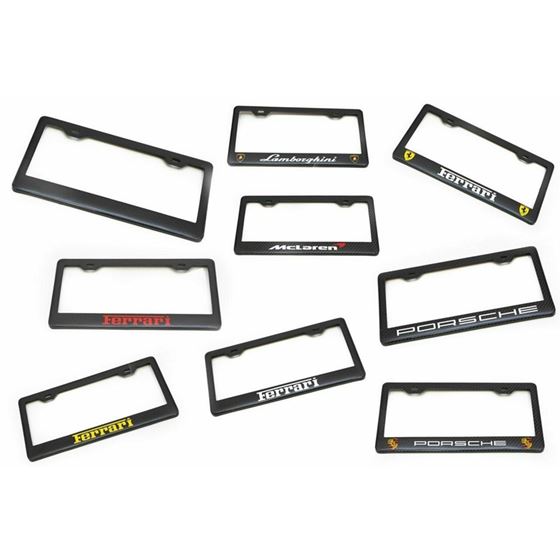 Fabspeed Carbon Fiber License Plate Frames (FS.MCL