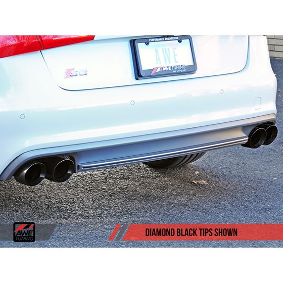 AWE Touring Edition Exhaust for Audi C7 S6 4.0T -