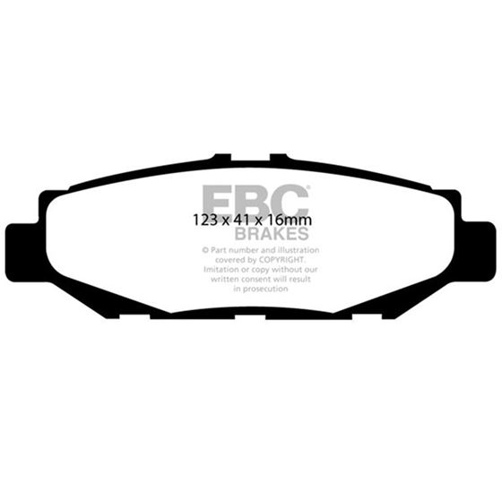 EBC Greenstuff 2000 Series Sport Brake Pads (DP-3