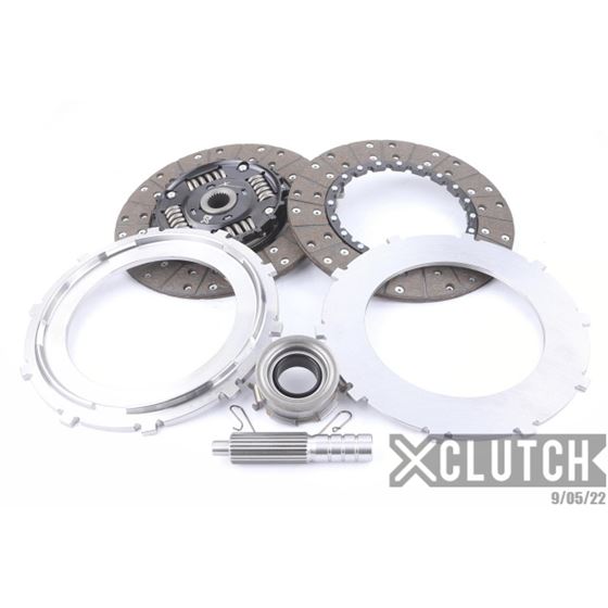 XClutch 9.00 in. Twin Sprung Organic Clutch Discs