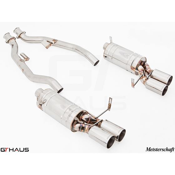 GTHAUS GT Racing Exhaust- Stainless- BM1921204-3