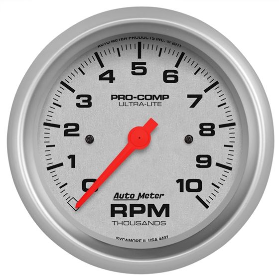 AutoMeter Ultra-Lite 87.5mm 10K RPM In Dash Tach(4