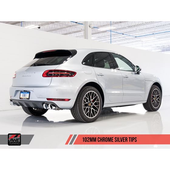 AWE Track Edition Exhaust System for  Macan S/G-3