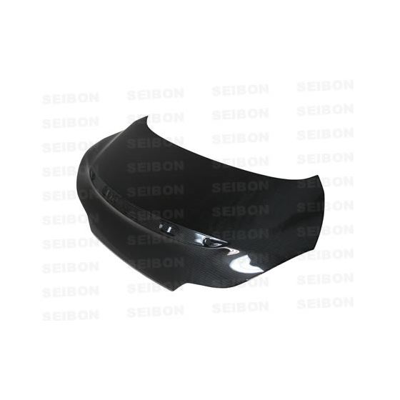 OEM-style carbon fiber trunk lid for 2008-2013 Infiniti G37 2dr and 2014-2015 Q60 2dr