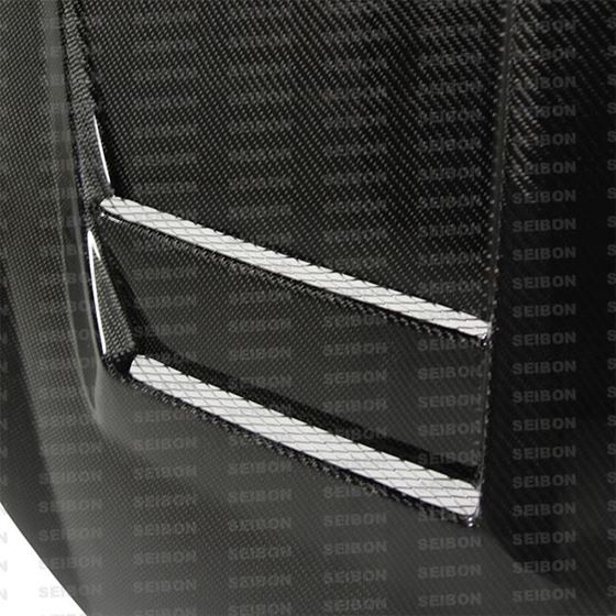 Seibon DV-style carbon fiber hood for 2010-2014-3