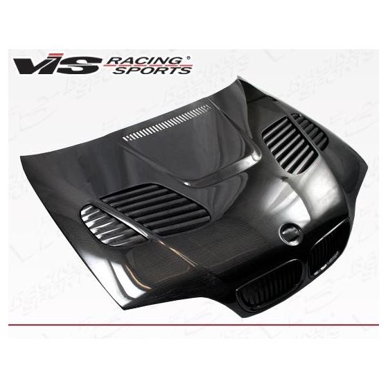 VIS Racing GTR Style Black Carbon Fiber Hood