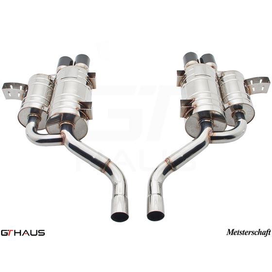 GTHAUS HP Touring Exhaust- Stainless- BM0811104-3