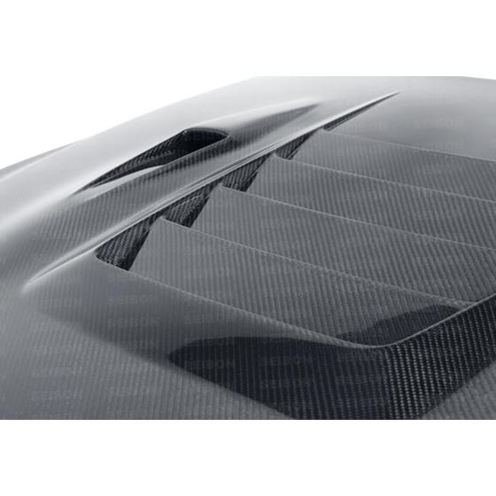 Seibon DS-style carbon fiber hood for 2009-2015-3