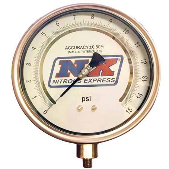 Nitrous Express 6 Certified Pressure Gauge Only (G