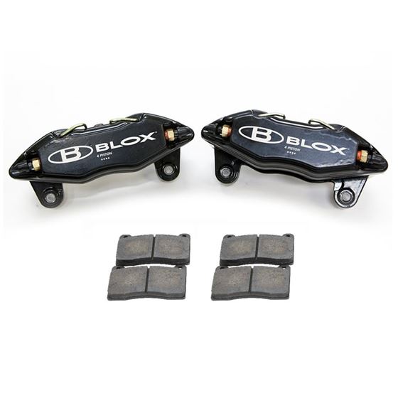 Blox Racing Forged 4 Piston Calipers and Pads(Fits