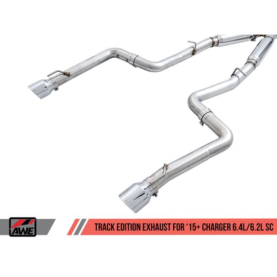 AWE Track Edition Exhaust for 15+ Charger 6.4 /-3