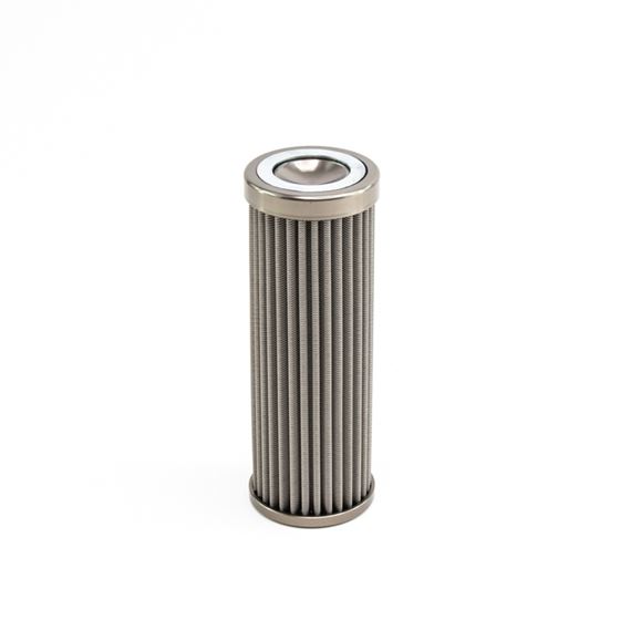 In-line fuel filter element stainless steel 100 mi