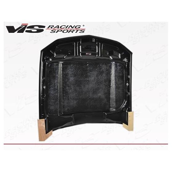 VIS Racing Cowl Induction Style Black Carbon Fib-3