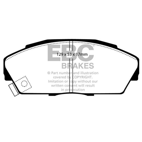 EBC Greenstuff 2000 Series Sport Brake Pads (DP-3