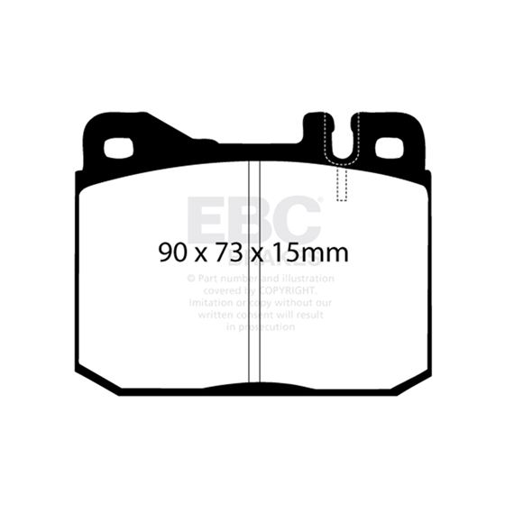 EBC Greenstuff 2000 Series Sport Brake Pads (DP-3