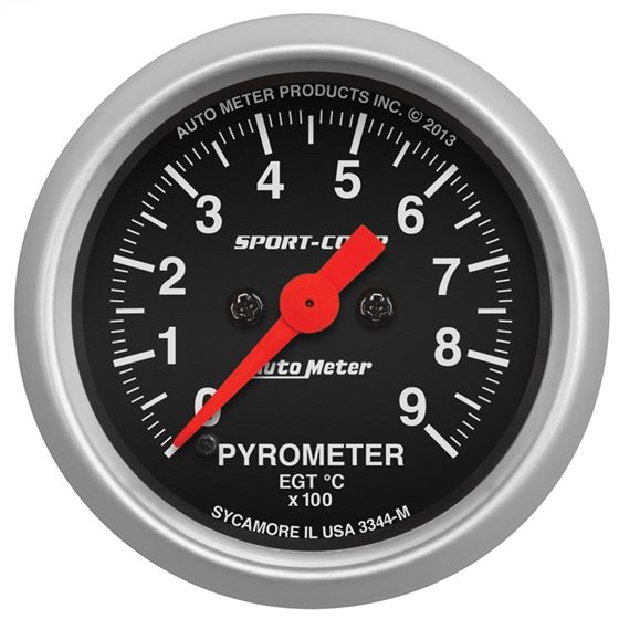 AutoMeter Sport-Comp 52.4mm 0-900 Deg C Electronic