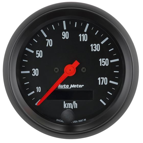 AutoMeter Z-Series 0-190KM/H 3-3/8in Electric Prog