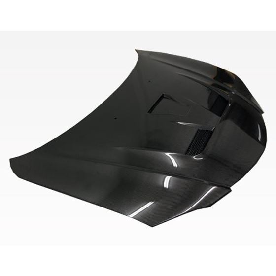 VIS Racing Fuzion Style Black Carbon Fiber Hood