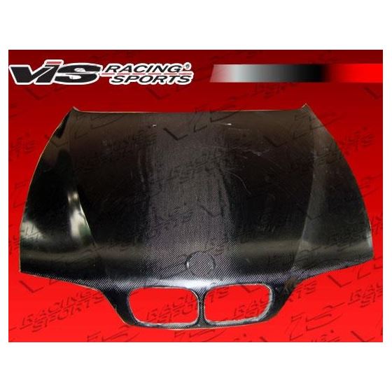 VIS Racing OEM Style Black Carbon Fiber Hood