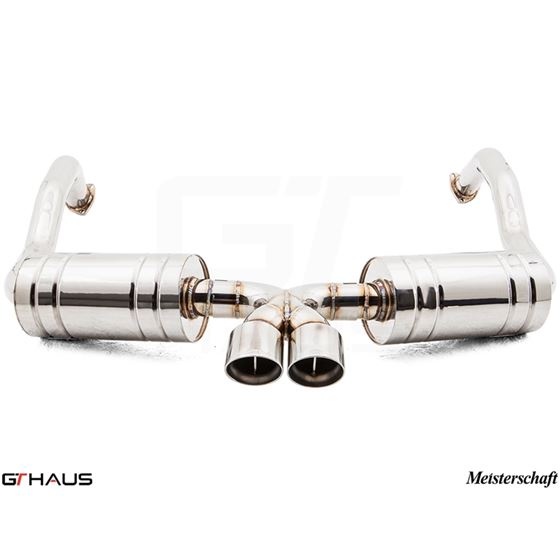 GTHAUS GT Racing Exhaust- Stainless- PO0311202-3