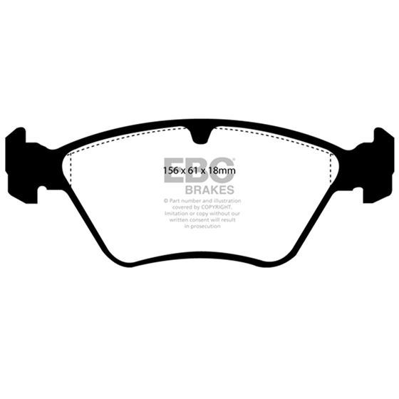 EBC Greenstuff 2000 Series Sport Brake Pads (DP-3