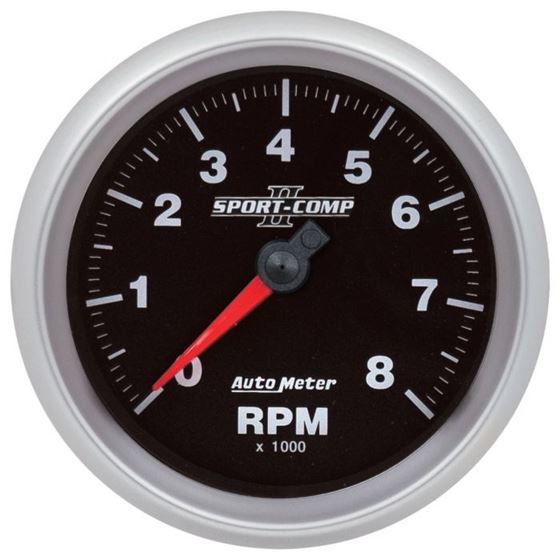 AutoMeter Sport-Comp II 3-3/8in 8K RPM SPN 190 Tac