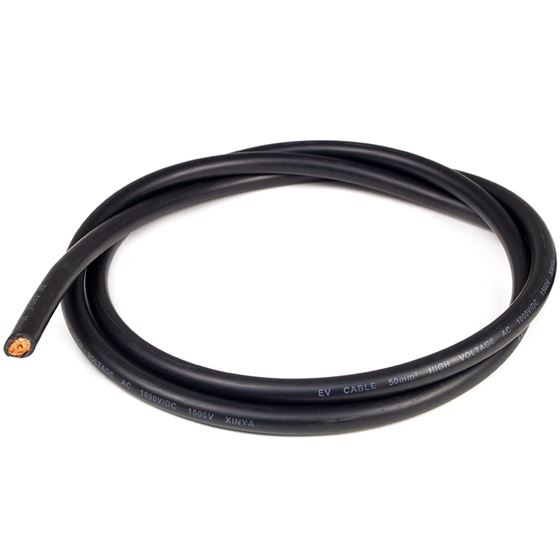 Haltech 1 AWG Battery cable black - Per meter (HT-