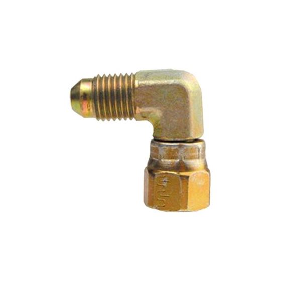 ZEX 4AN Female to 4AN Male Swivel Fitting 90 Degre
