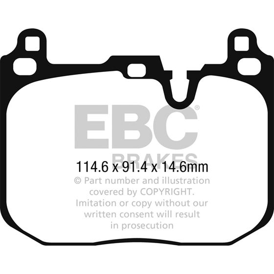 EBC Greenstuff 2000 Series Sport Brake Pads (DP-3