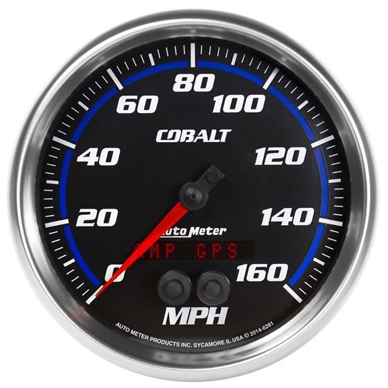 AutoMeter Cobalt 5in 0-140MPH In-Dash Electronic G