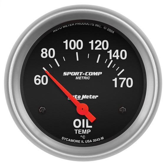 AutoMeter Sport-Comp 66.7mm 60-170 Deg C Short Swe