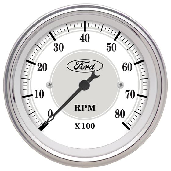 AutoMeter 3 1/8in In-Dash 8000 RPM Incandescent Fl