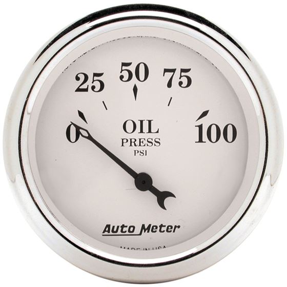 AutoMeter Auto Meter 2-1/16in 100PSI Electronic Oi