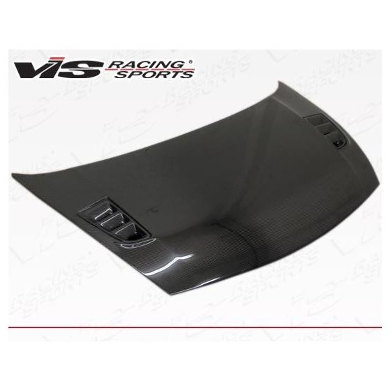 VIS Racing RR Style Black Carbon Fiber Hood