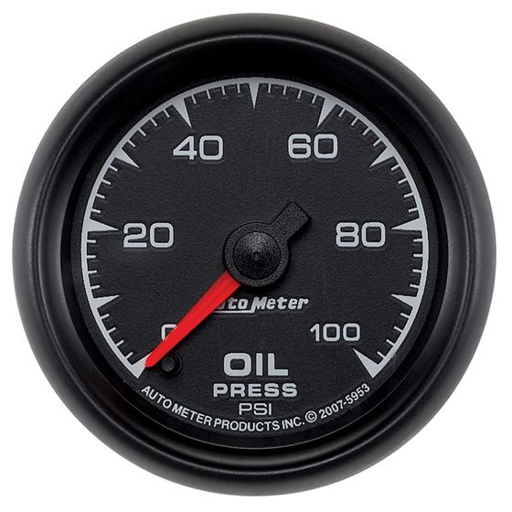 AutoMeter ES 52.4mm 0-100 PSI Oil Pressure Gauge(5
