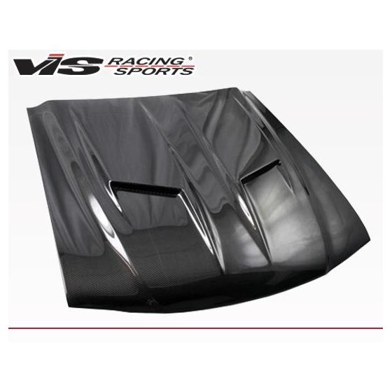 VIS Racing Stalker 2 Style Black Carbon Fiber Hood