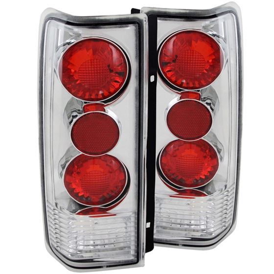 ANZO 1985-2005 Chevrolet Astro Taillights Chrome G