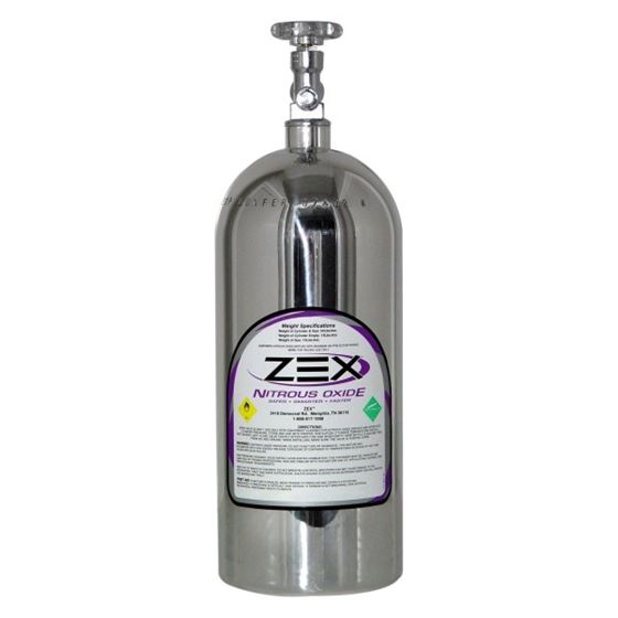 ZEX Polished 10 lb Nitrous Oxide Bottle(82000P)